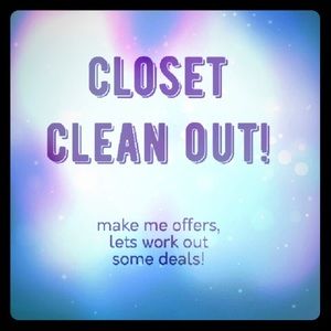 CLOSET CLEAN OUT!!!! MAKE SOME OFFERS!!!